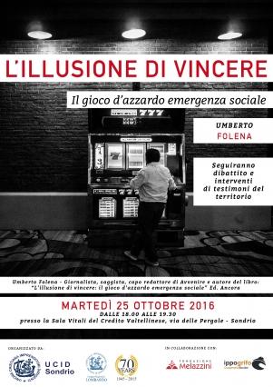 L'illusione di vincere - Conferenza sulla ludopatia